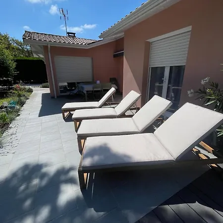 בית נופש Maison Au Calme Au Cap Ferret A Petit Piquey