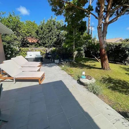 בית נופש Maison Au Calme Au Cap Ferret A Petit Piquey